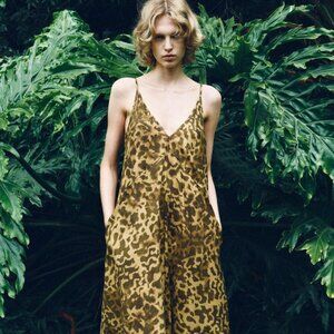 ZARA PRINTED DRESS ZW COLLECTION  Size M NEW WITH TAG!